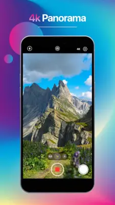 Camera 4K Phone 15, Selfie 360 android App screenshot 3